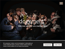 Tablet Screenshot of dogument.de